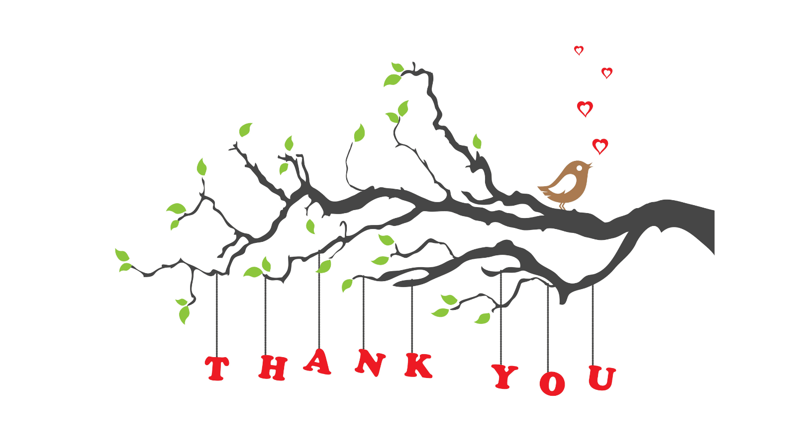 Bird Themed Thank You