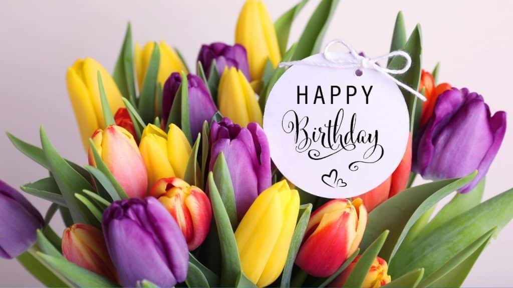15 Thank You for the Birthday Flowers Wording Examples