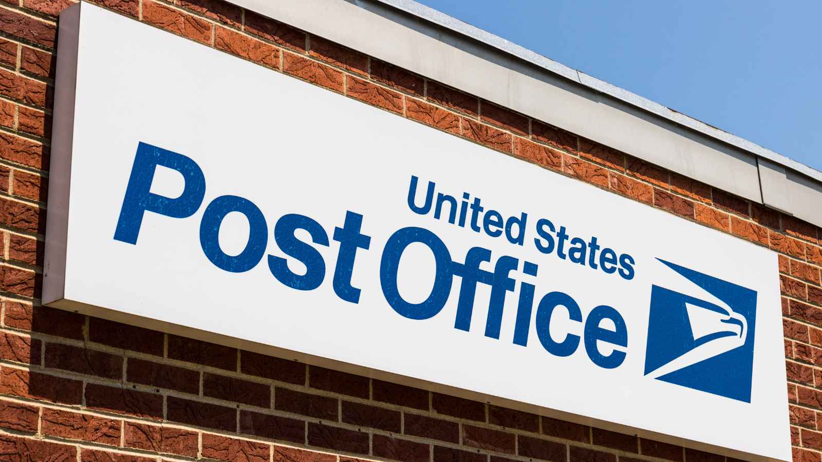 United States Post Office Sign